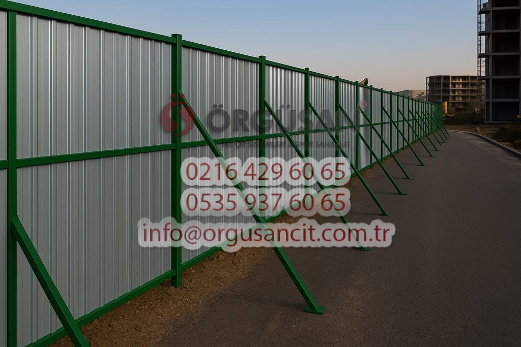 Trapez Sac Pano | İnşaat Alanı ve Şantiye Çevre Kapama Sistemleri