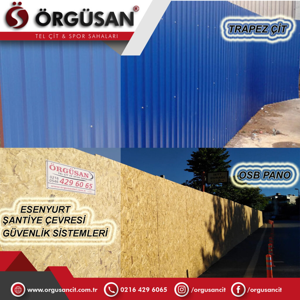 Esenyurt Şantiye Çevresi Kapatma