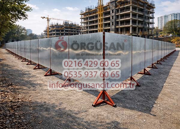 Sarıyer Portatif Şantiye Kapama Sistemleri