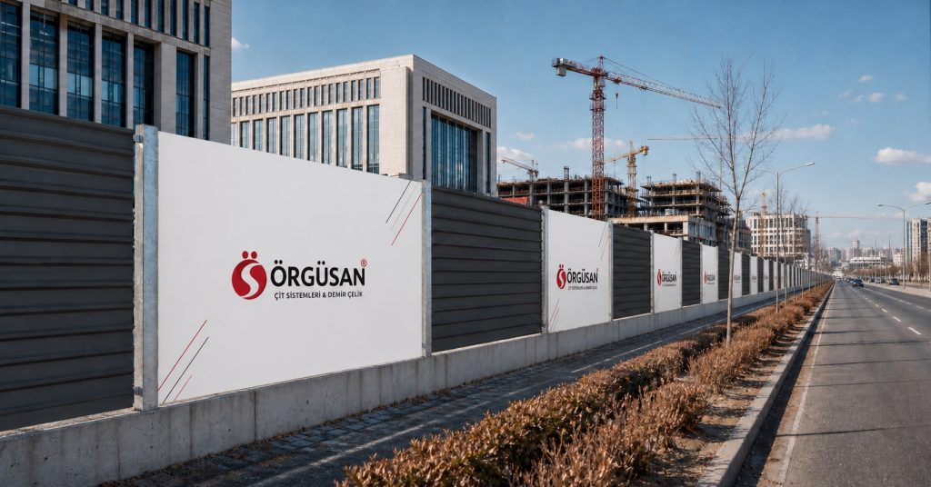 Ankara Şantiye Reklam Panosu | OSB ve Trapez Sac Çevreleme